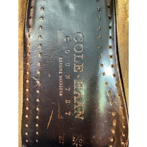 Cole Haan womens shoes 8.5M Country Brown Leather Tassel Loafers - Picture 13 of 16